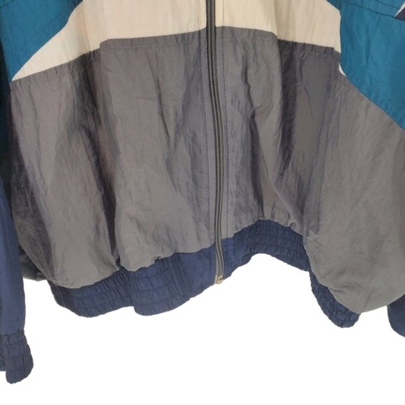 Active Wear Jacket Windbreaker style Dolan sleeves Water resistant/repelent 2XL - Picture 4 of 13